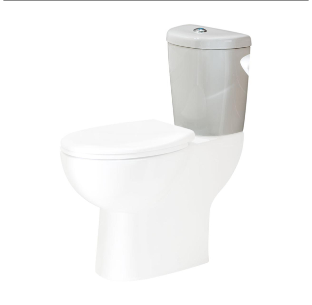Loire/Anjou close coupled cistern inc fittings White
