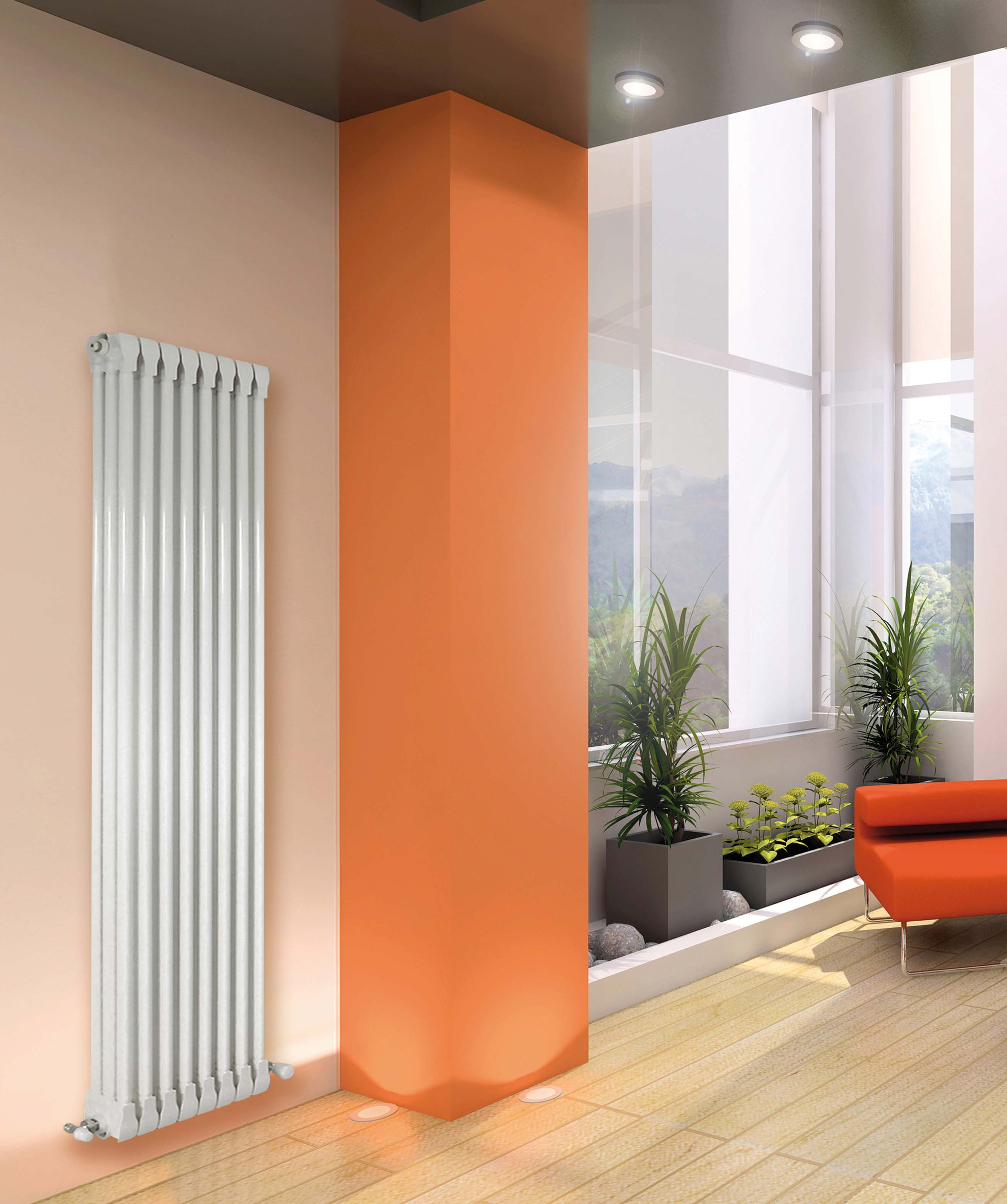 Apollo Monza Vertical Designer Radiator - Best Price and Free Valves