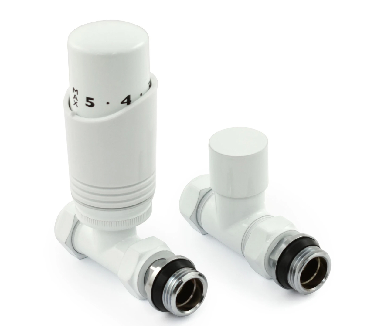 Delta Radiator Delta Straight TRV Thermostatic Radiator Valve | Stylish Radiators